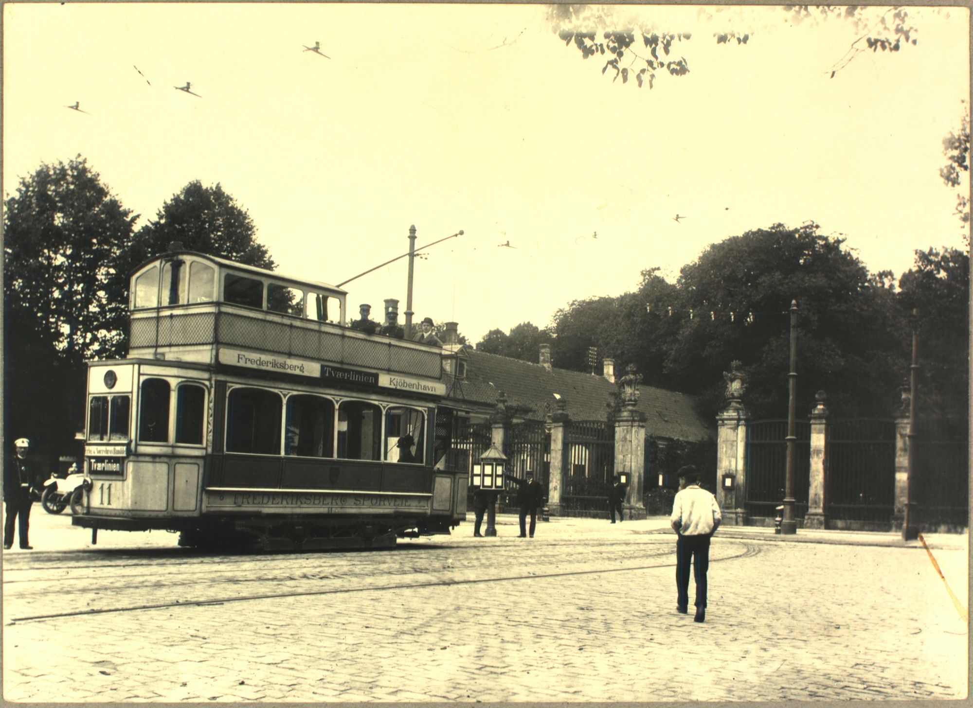 Frederiksberg Runddel omkring 1912
